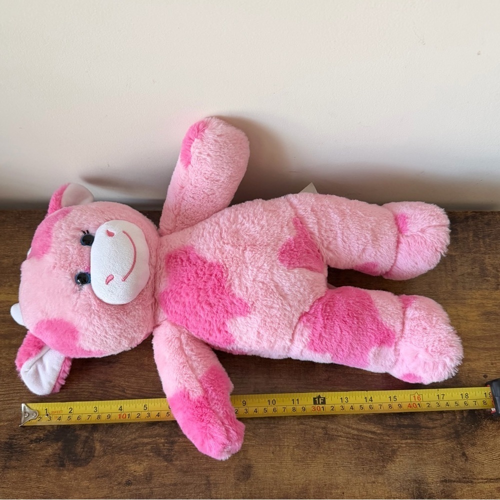Build A Bear Pink Milkshake Strawberry Cow Plush Limited Release BAB Workshop - Picture 10 of 11